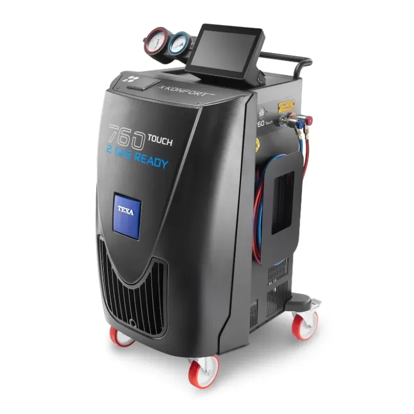 A/C Diagnostics and recharging  KONFORT 760 TOUCH RID